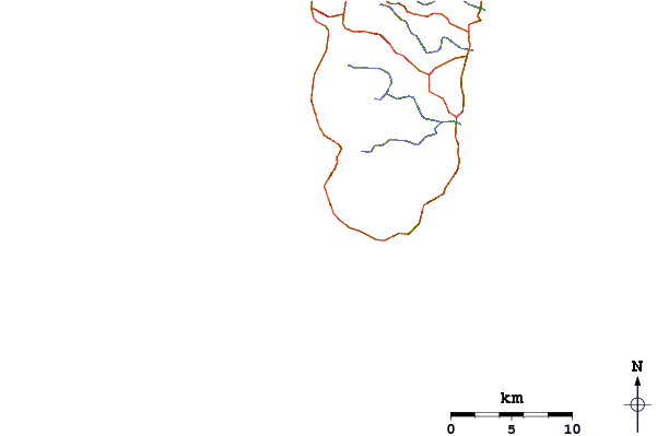Routes et rivières à proximité Threes
