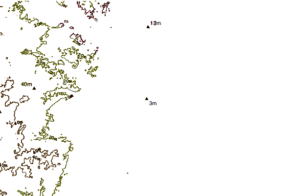Littoral autour Tices Sholls