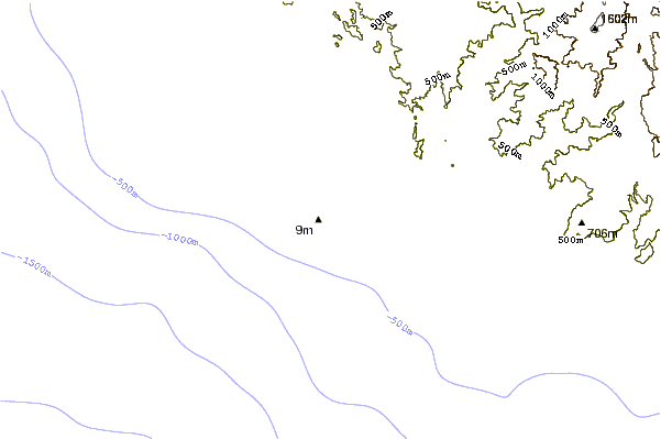 Littoral autour Ticla