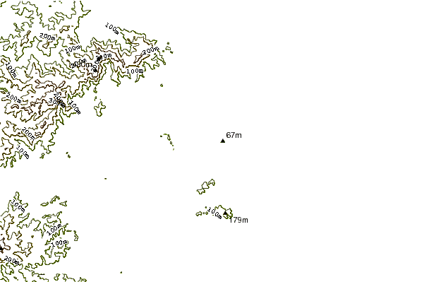 Littoral autour Tokatu Peninsula