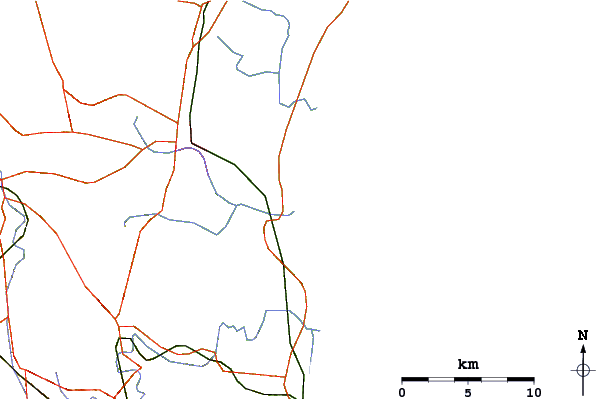 Routes et rivières à proximité Torami