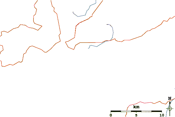 Routes et rivières à proximité Trabeg or Kinard