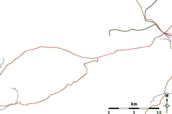 Routes et rivières à proximité Tralee Bay