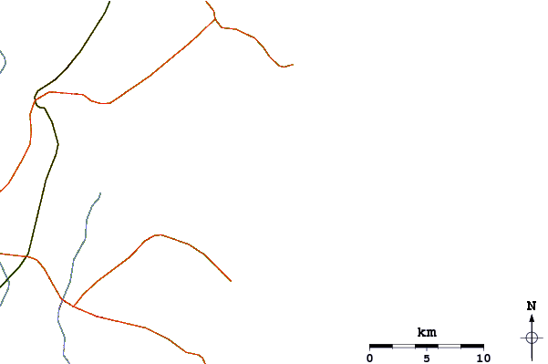 Routes et rivières à proximité Tramandai Pier (Platforma)