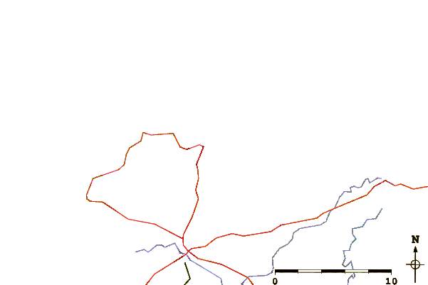 Routes et rivières à proximité Trestrignel