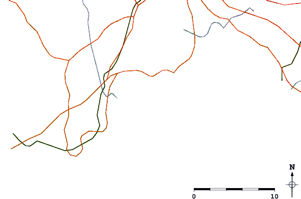 Routes et rivières à proximité Treustel