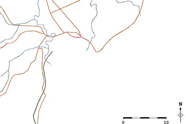 Routes et rivières à proximité Tuamotu Island