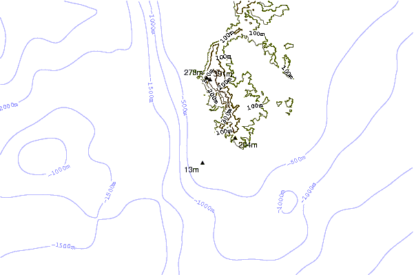 Littoral autour Tubeys/Point Death