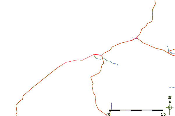 Routes et rivières à proximité Tullaghan (Leitrim)
