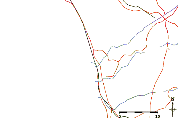 Routes et rivières à proximité Turtles