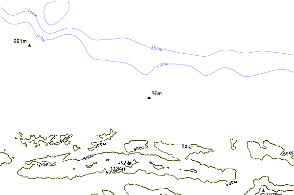Littoral autour Twin Rivers