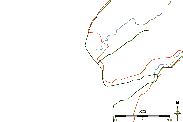 Routes et rivières à proximité Tywyn