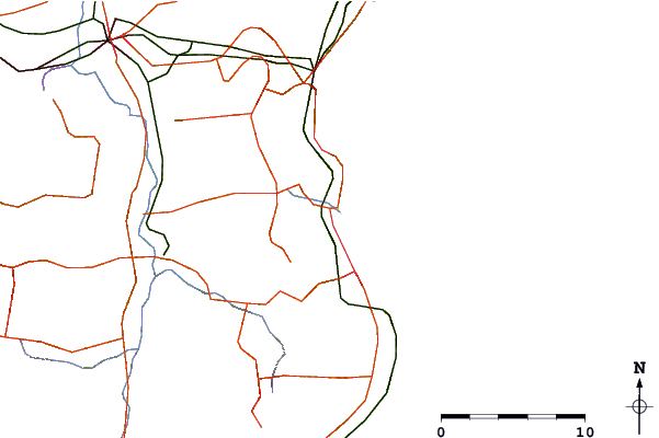 Routes et rivières à proximité Usami