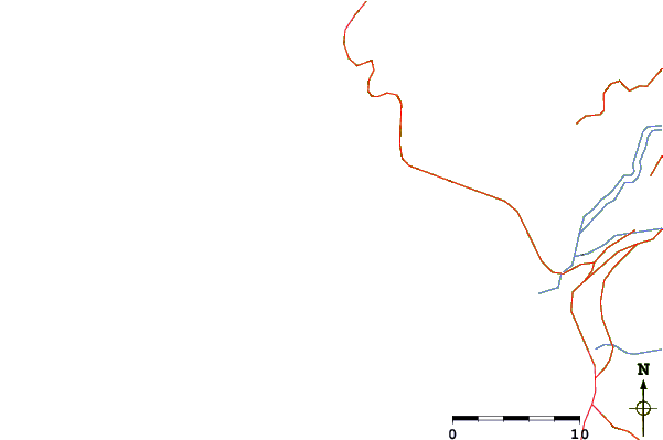 Routes et rivières à proximité Los Veneros