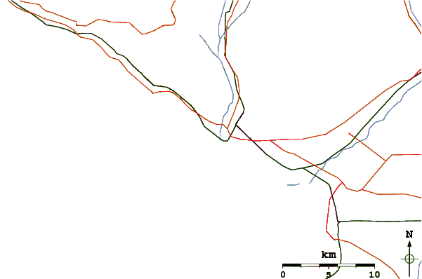 Routes et rivières à proximité Ventura Overhead