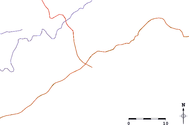 Routes et rivières à proximité Vermelha do Centro