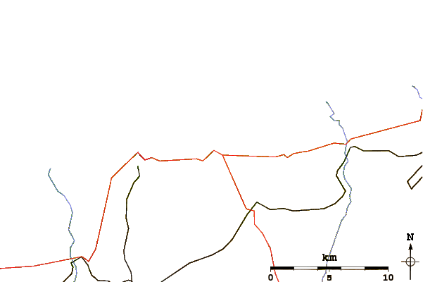 Routes et rivières à proximité Veules Les Roses