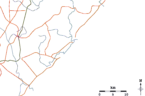 Routes et rivières à proximité Vilas
