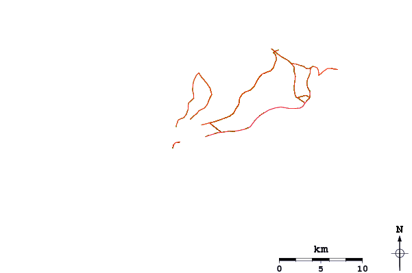 Routes et rivières à proximité Viri Inga O Tuki