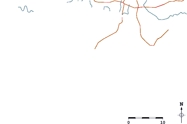 Routes et rivières à proximité Vung Tau (Back Beach)