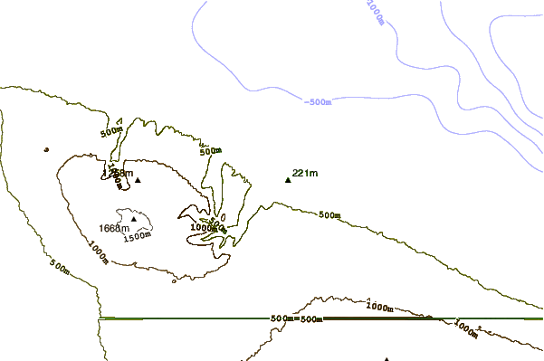 Littoral autour Waipio Valley