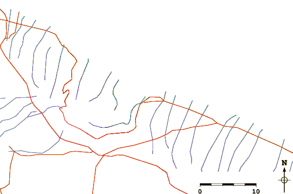 Routes et rivières à proximité Waipio Valley