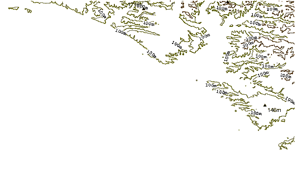 Littoral autour Wanganui River Mouth