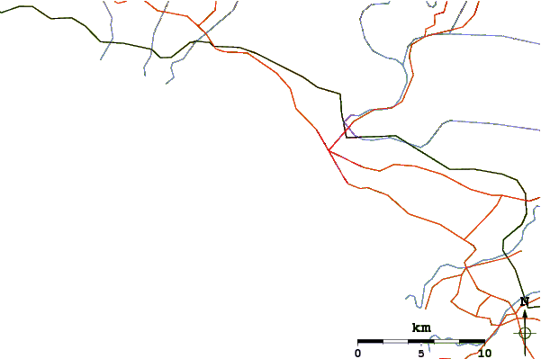 Routes et rivières à proximité Wanganui River Mouth
