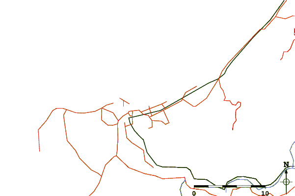 Routes et rivières à proximité Westport Breakwater