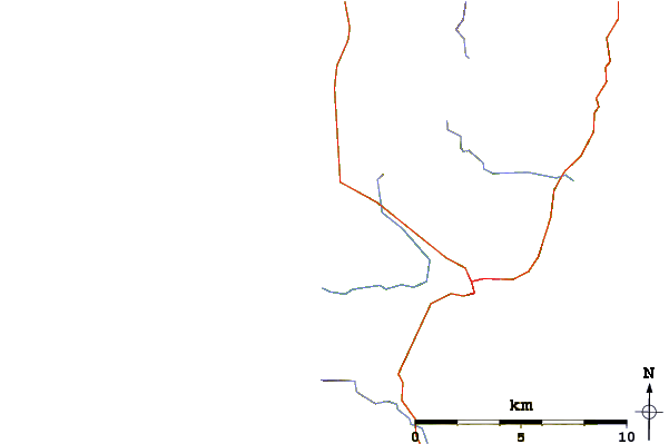 Routes et rivières à proximité Westport