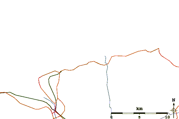 Routes et rivières à proximité White Rocks