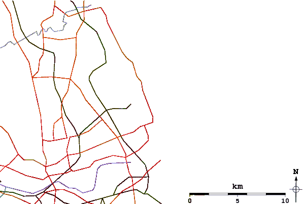 Routes et rivières à proximité Whitley Bay