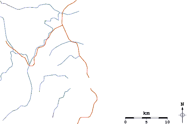 Routes et rivières à proximité Yabbarra