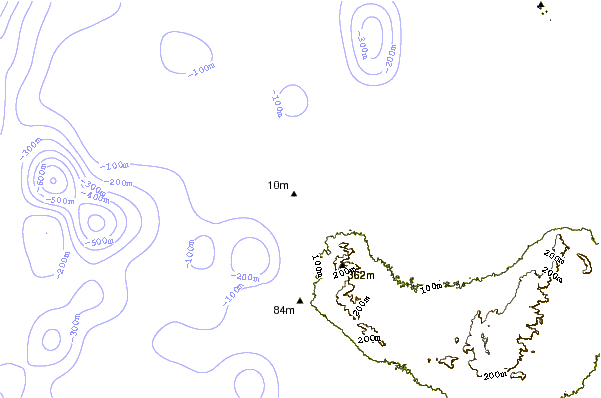 Littoral autour Yacila
