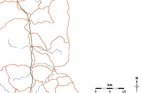 Routes et rivières à proximité Yaroomba Beach