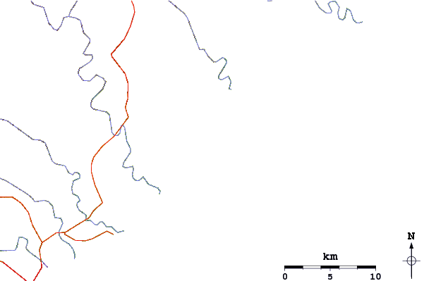 Routes et rivières à proximité Yellowsands Beach
