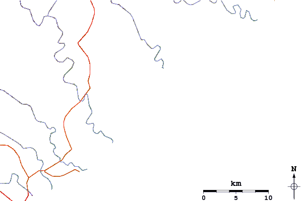 Routes et rivières à proximité Yellow sands Point