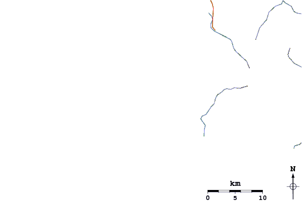 Routes et rivières à proximité Yo Yo's-The Wedge