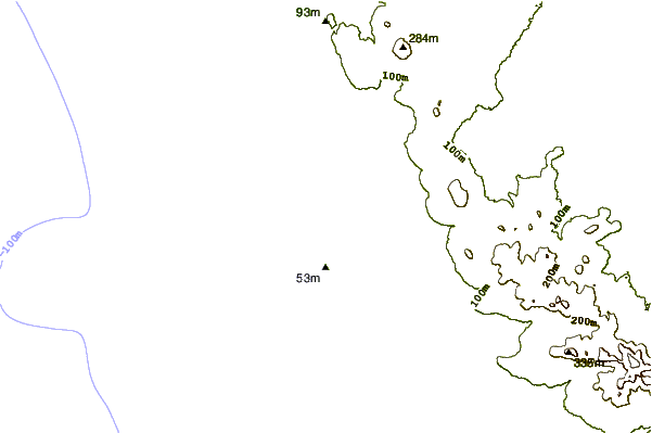 Littoral autour Yzerfontein