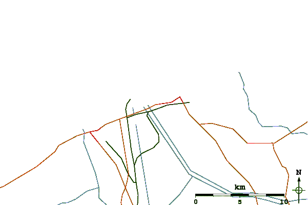 Routes et rivières à proximité Zeebrugge