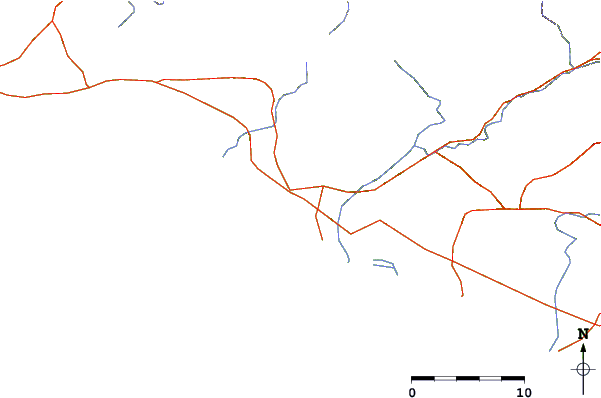 Routes et rivières à proximité Zicatela