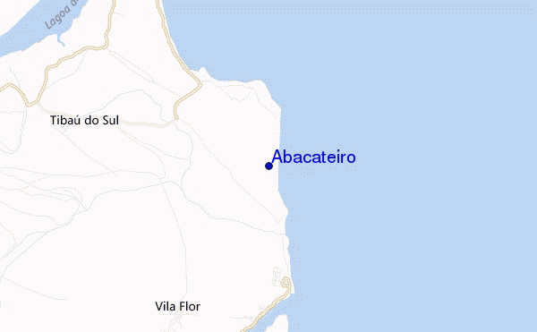 carte de localisation de Abacateiro