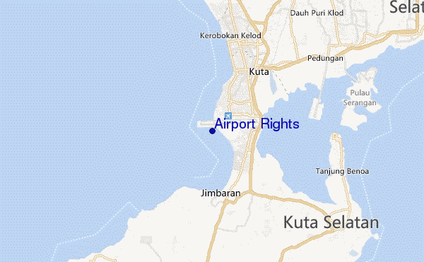 carte de localisation de Airport Rights