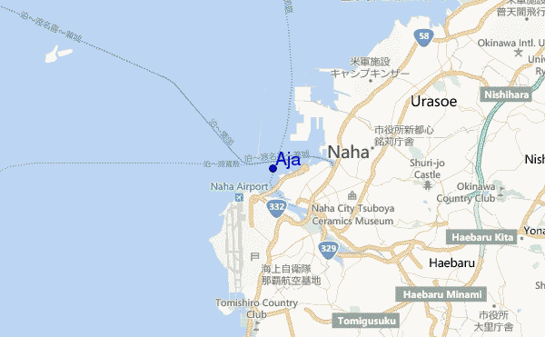 carte de localisation de Aja