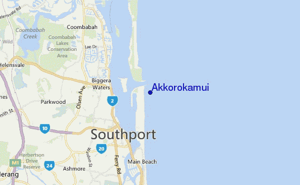 carte de localisation de Akkorokamui