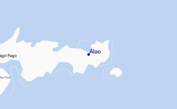 carte de localisation de Alao