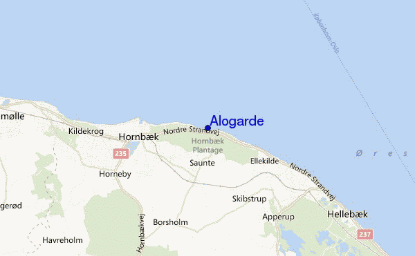 carte de localisation de Alogarde