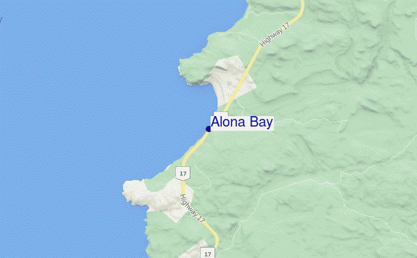 carte de localisation de Alona Bay