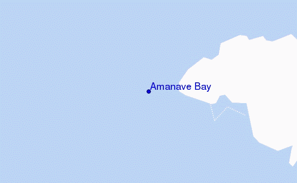 carte de localisation de Amanave Bay