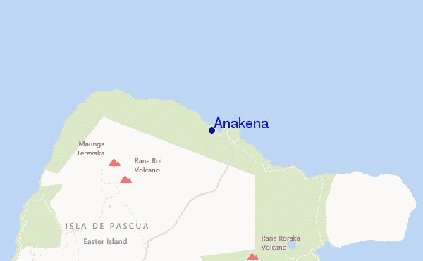 carte de localisation de Anakena
